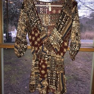 Multi Colored Romper